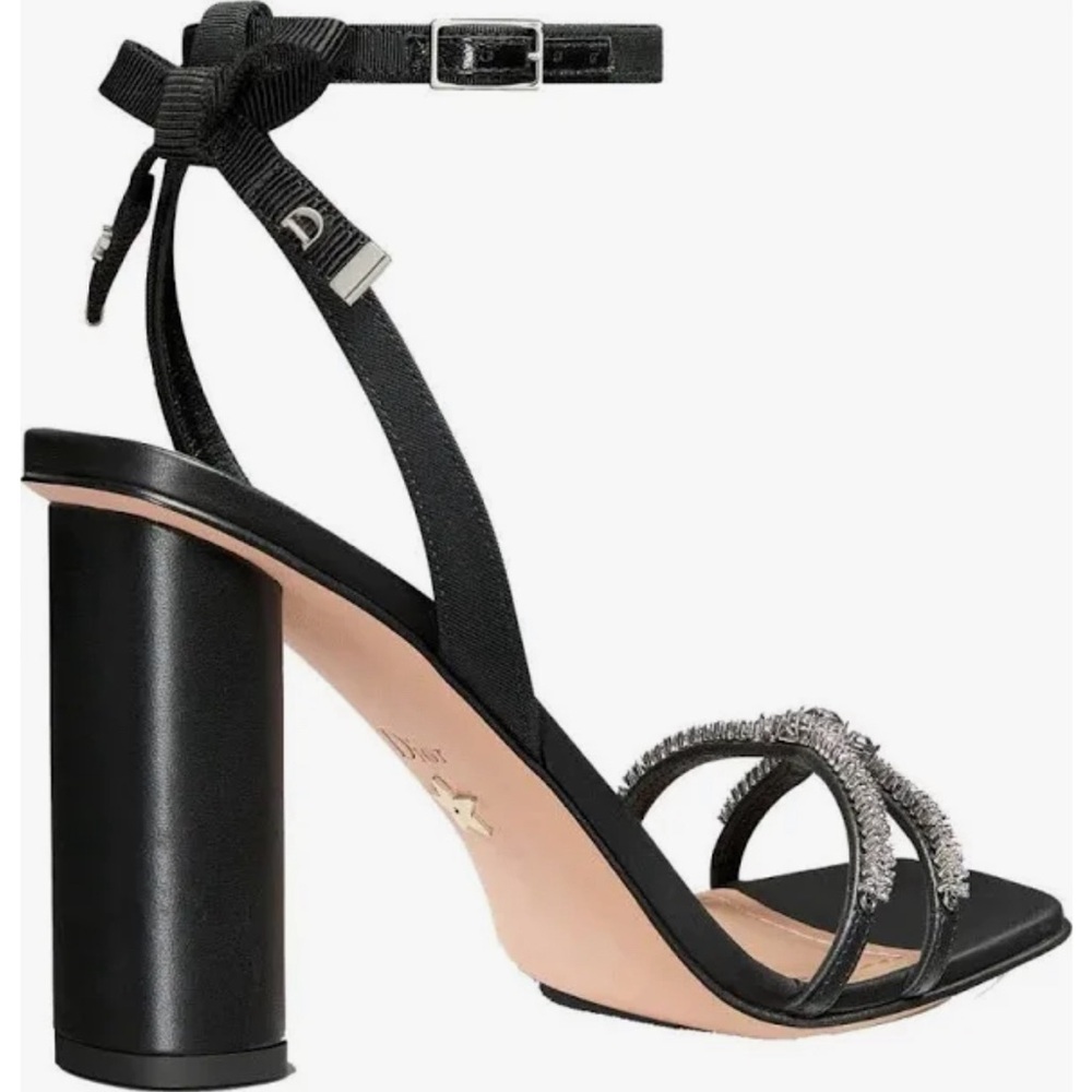 Christian Dior Sunset Sandals Lambskin Size 40 Heels 100